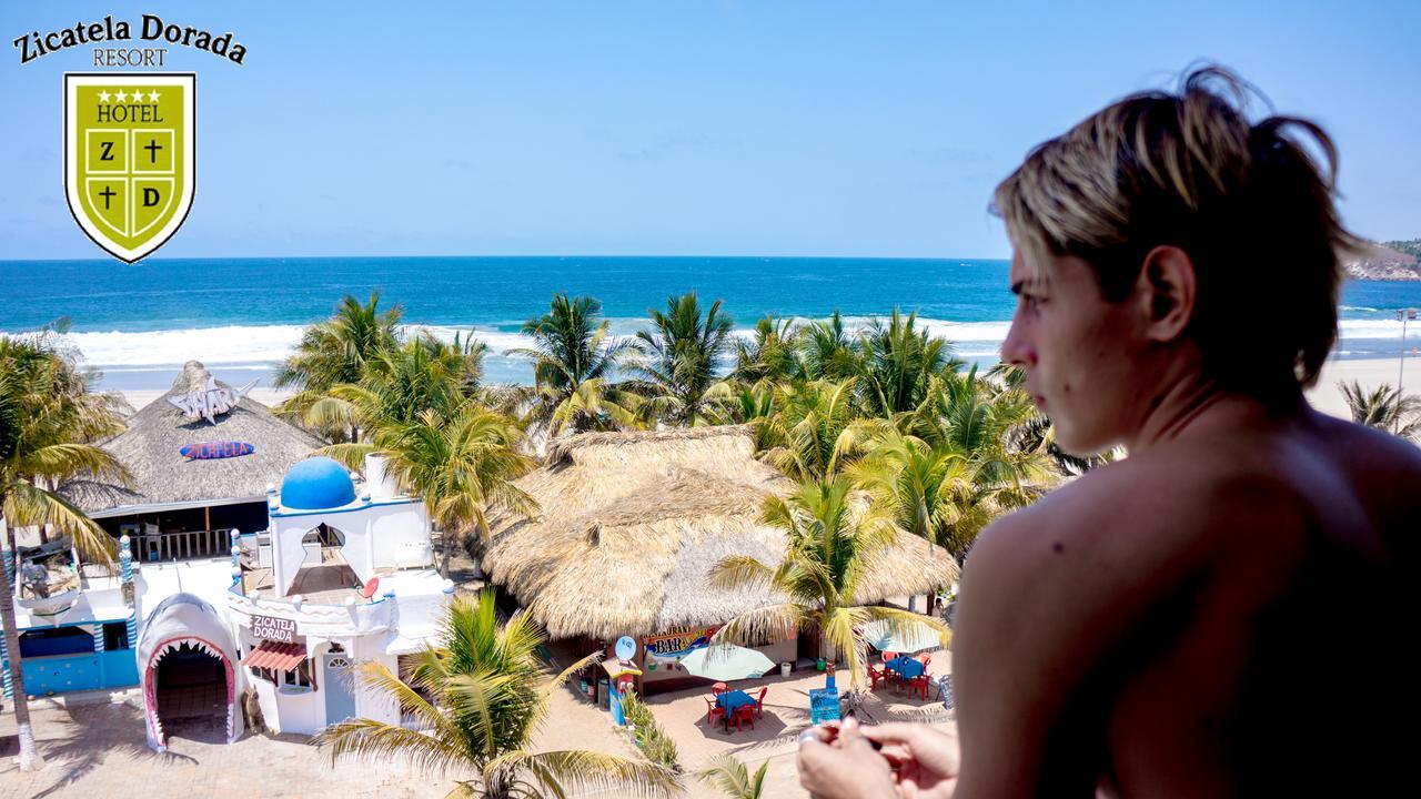 Hotel Zicatela Dorada Puerto Escondido  Zewnętrze zdjęcie